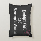 ダディーズガール&マミーの世界引用文 アクセントクッション (正面(垂直))