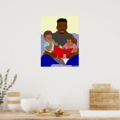 ダディーズバンドルプリント ポスター (キッチン)