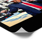 ダディーズホームクリスマスエディションホワイトハウストランプD ポスター (角)