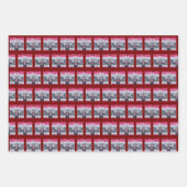 ダディーズホームトランプギフトラップ ラッピングペーパーシート (正面)