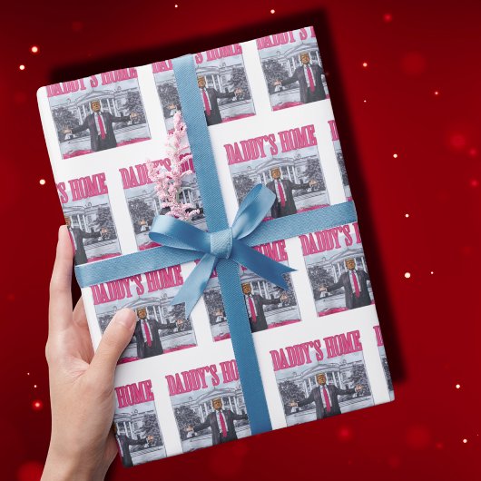 ダディーズホームトランプギフトラップ ラッピングペーパー