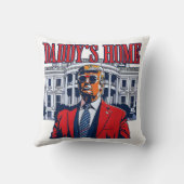 ダディーズホームトランプ | ホワイトハウストランプギフト クッション (裏面)