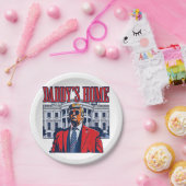 ダディーズホームトランプ | ホワイトハウストランプギフト ペーパープレート (パーティー)