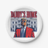 ダディーズホームトランプ | ホワイトハウストランプギフト ペーパープレート (正面)