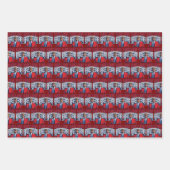 ダディーズホームトランプ | ホワイトハウスドナルドトランプ ラッピングペーパーシート (正面3)