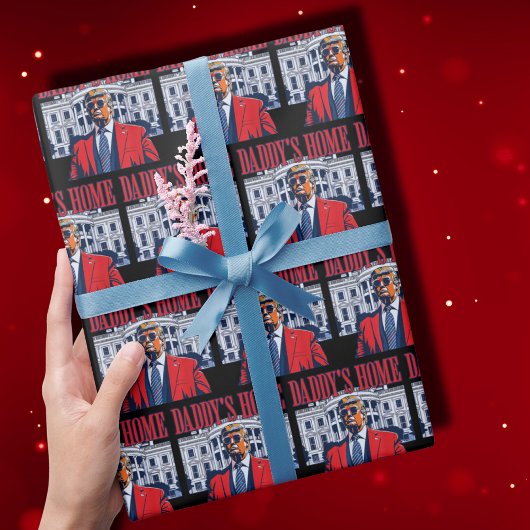 ダディーズホームトランプ ラッピングペーパー