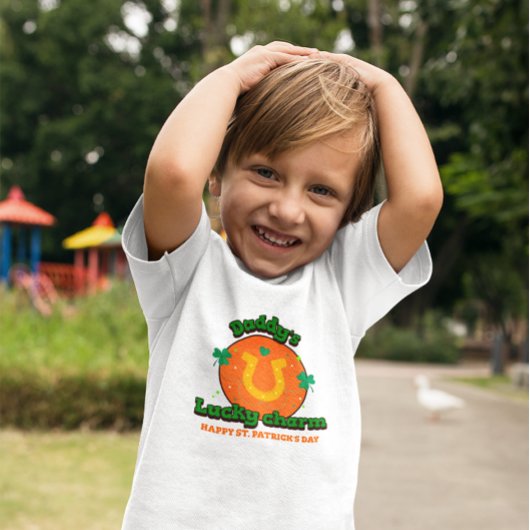 ダディーズラッキーチャーム聖パトリックの日 ベビーボディスーツ