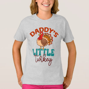 ダディーズリトルターキー秋秋感謝祭 Tシャツ
