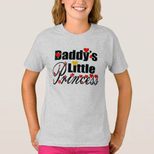 ❤✔ダディーズリトルプリンセスコンフィーブルー Tシャツ