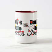 ❤✔ダディーズリトルプリンセス素晴らしい2トーン ツートーンマグカップ (中央)