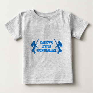 ダディーズリトルペイントバラー ベビーTシャツ