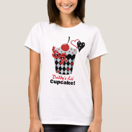 ダディーズリルカップケーキマタニティシャツ Tシャツ