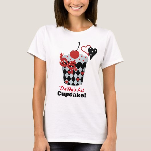ダディーズリルカップケーキマタニティシャツ Tシャツ (正面)
