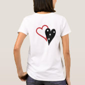 ダディーズリルカップケーキマタニティシャツ Tシャツ (裏面)