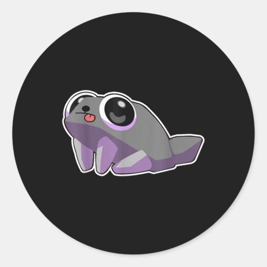 ダディーズワールドペブル_誕生日キッズペブルダディーズ ラウンドシール (正面)