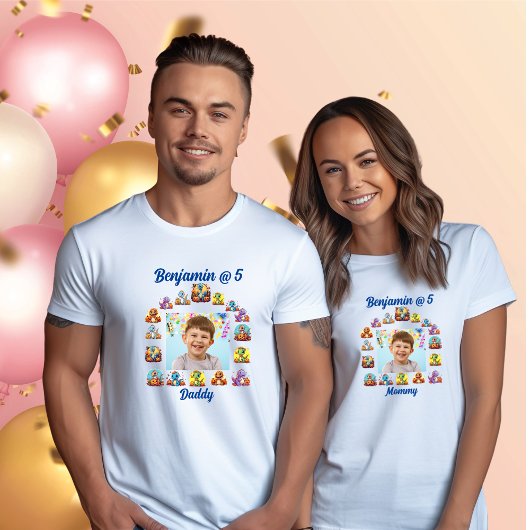 ダディーズTシャツ子供の誕生日ベビーテーマ Tシャツ