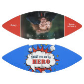 ダディーヒーロースーパーヒーローパパファーズデイフォト アメリカンフットボール (パネル)