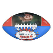 ダディーヒーロースーパーヒーローパパファーズデイフォト アメリカンフットボール (正面)