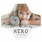 ダディーヒーローパパパパファミリーフォト サッカーボール (フラット)