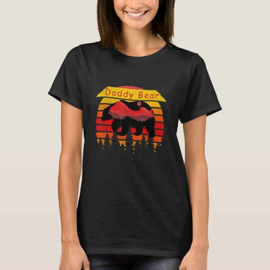 ダディーベアパパベア Tシャツ (正面)