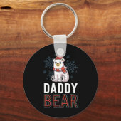 ダディーベアファミリークリスマスサンポーラベアホリデイX キーホルダー (正面)