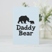 ダディーベアーファーズデイパパギフト カード (スタンド正面)