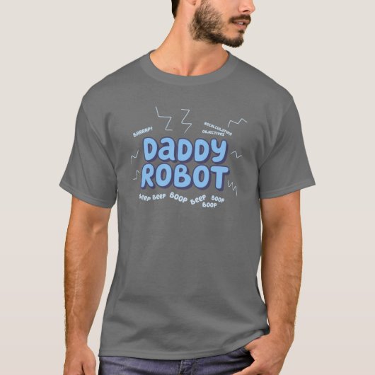 ダディーロボット ギフト Tシャツ (正面)