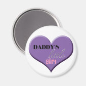ダディ小さな女の子 マグネット (正面/裏面)