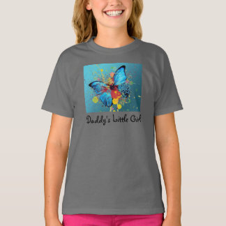 ダディ小さな女の子 Tシャツ