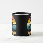 ダディ恐竜ダディサウルス2子供の父の日 マグカップ (中央)