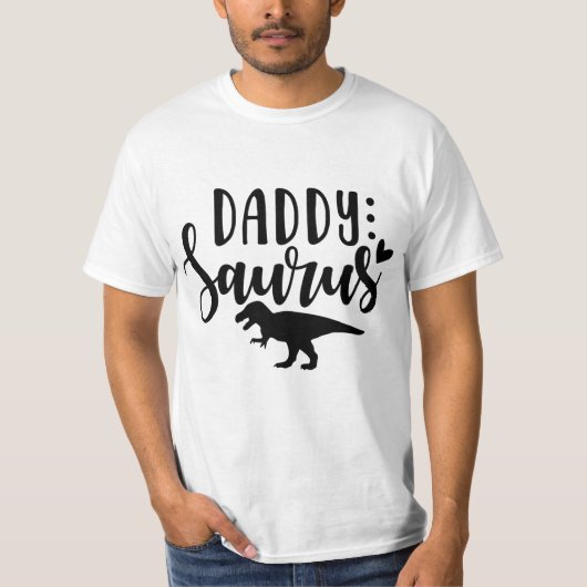 ダディ恐竜 Tシャツ (正面)