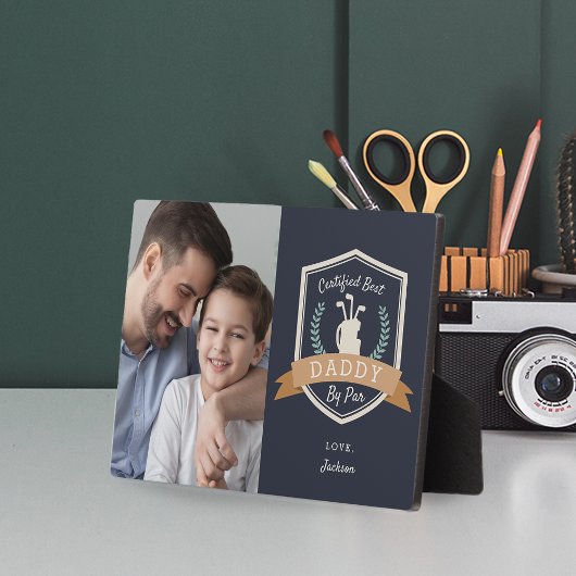 ダディ最高のバイパー |ゴルフパパ写真 フォトプラーク