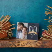 ダディ最高のバイパー |ゴルフパパ写真 フォトプラーク (側面)