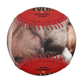 ダディ最高のーが野球の写真を撮った 野球ボール (正面)