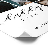 ダディ最高のーの台本 |父の日の形見 ポスター (角)