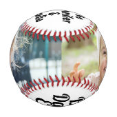 ダディ最高のーの子どもの名前 野球ボール (裏面)