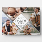 ダディ最高のーエバーフォトコラージュパパキープサケカスタム フォトプラーク (正面)