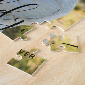 ダディ最高のーエバー名前をカスタムする写真ギフ父のト ジグソーパズル (側面)