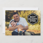 ダディ最高のー・エバー六角オーバーレイ写真 シーズンカード (正面)