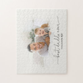 ダディ最高のー・エバー水彩写真マスク名 ジグソーパズル