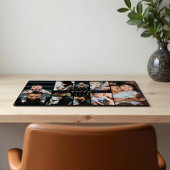 ダディ最高のー・エバー父の日8写真コラージュ デスクマット