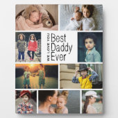 ダディ最高のーEver Photo Collage フォトプラーク (正面)