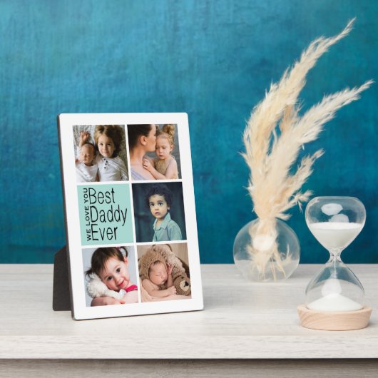 ダディ最高のーEver Photo Collage フォトプラーク (側面)