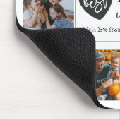 ダディ最高の10フォトコラージュ父の日 マウスパッド (コーナー)