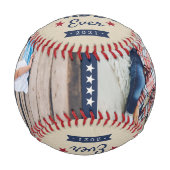 ダディ最高の・エバー |フォトカスタムー 野球ボール (正面)