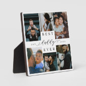 ダディ最高の・エバー |父の日6写真コラージュ フォトプラーク (正面)