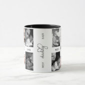 ダディ最高の・エバー |父の日6写真コラージュ マグカップ (中央)