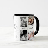 ダディ最高の・エバー |父の日6写真コラージュ マグカップ (正面右)