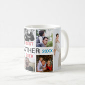 ダディ最高の・エバー |父の日8写真コラージュ コーヒーマグカップ (正面右)