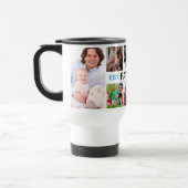 ダディ最高の・エバー |父の日8写真コラージュ トラベルマグ (左)